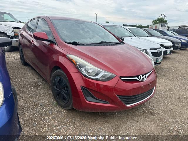 Продажа на аукционе авто 2016 Hyundai Elantra Gl, vin: 5NPDH4AE5GH662312, номер лота: 20267606