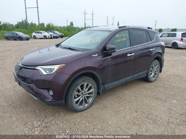 Toyota Rav4 Limited 2016 2T3DFREV6GW452033 Image 2