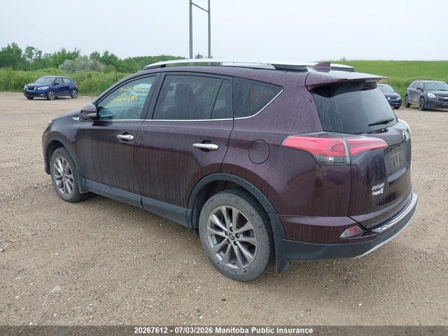 Toyota Rav4 Limited 2016 2T3DFREV6GW452033 Image 3