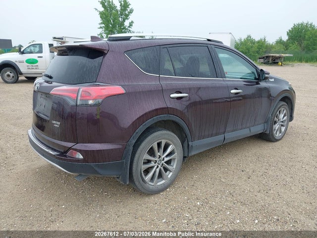 Toyota Rav4 Limited 2016 2T3DFREV6GW452033 Image 4