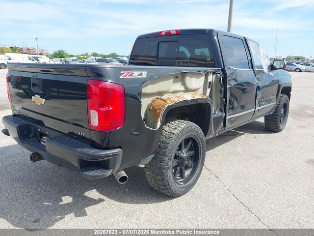 Продажа на аукционе авто 2017 Chevrolet Silverado 1500 Ltz Crew Cab, vin: 3GCUKSEC0HG511886, номер лота: 20267623
