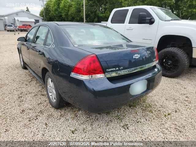 20267630 :رقم المزاد ، 2G1WT57K691115928 vin ، 2009 Chevrolet Impala Lt V6 مزاد بيع