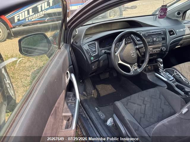 Aukcja sprzedaży 2013 Honda Civic Ex, vin: 2HGFG3B50DH001930, numer aukcji: 20267649