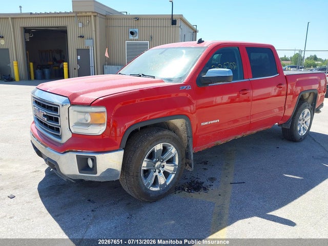 GMC SIERRA 1500 CREW CAB 2014 3GTU2UEC5EG136987 Image 2