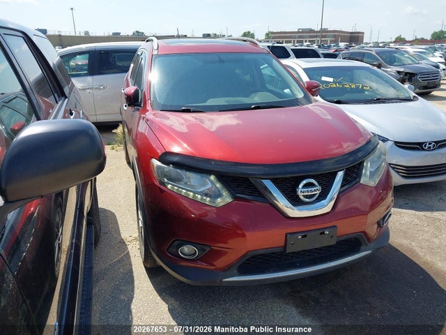 20267653 :رقم المزاد ، 5N1AT2MV7EC788516 vin ، 2014 Nissan Rogue Sl مزاد بيع
