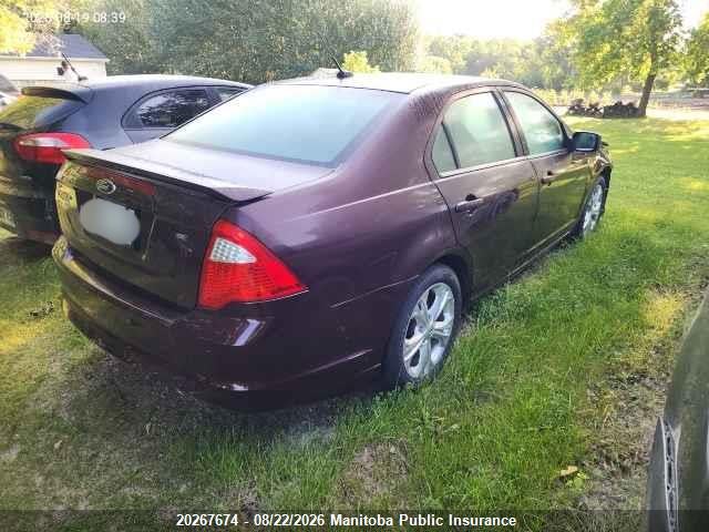 Aukcja sprzedaży 2012 Ford Fusion Se, vin: 3FAHP0HA2CR358027, numer aukcji: 20267674