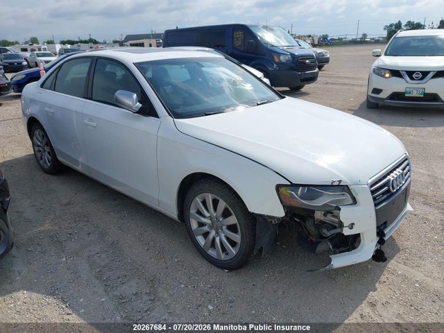 20267684 :رقم المزاد ، WAUFFAFLXBN022297 vin ، 2011 Audi A4 2.0t Quattro مزاد بيع