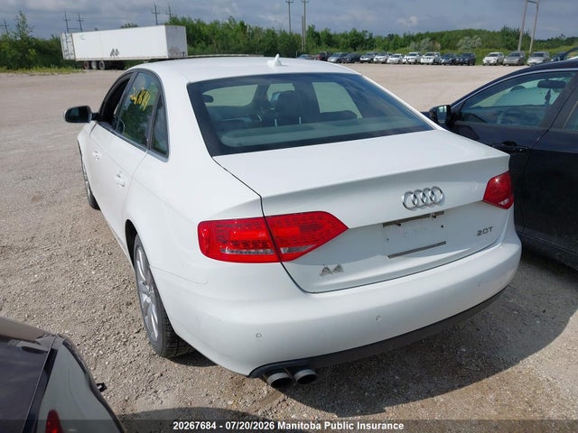 20267684 :رقم المزاد ، WAUFFAFLXBN022297 vin ، 2011 Audi A4 2.0t Quattro مزاد بيع