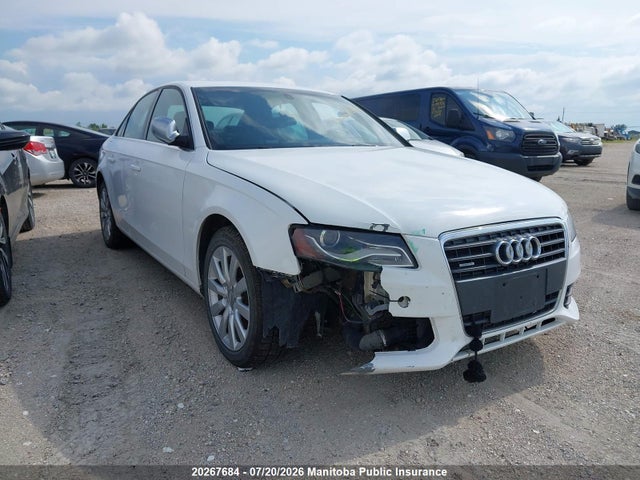 20267684 :رقم المزاد ، WAUFFAFLXBN022297 vin ، 2011 Audi A4 2.0t Quattro مزاد بيع