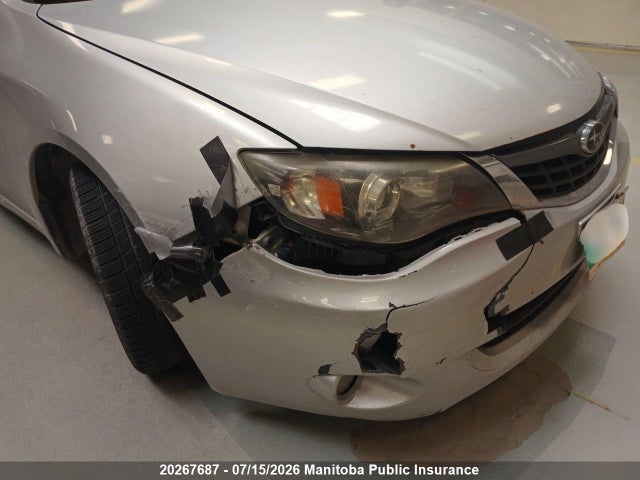 Продажа на аукционе авто 2008 Subaru Impreza 2.5i, vin: JF1GE61688H506698, номер лота: 20267687