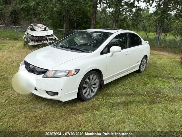 20267694 :رقم المزاد ، 2HGFA5E57AH200168 vin ، 2010 Honda Civic Si مزاد بيع