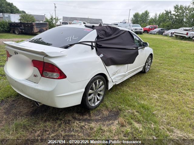 20267694 :رقم المزاد ، 2HGFA5E57AH200168 vin ، 2010 Honda Civic Si مزاد بيع