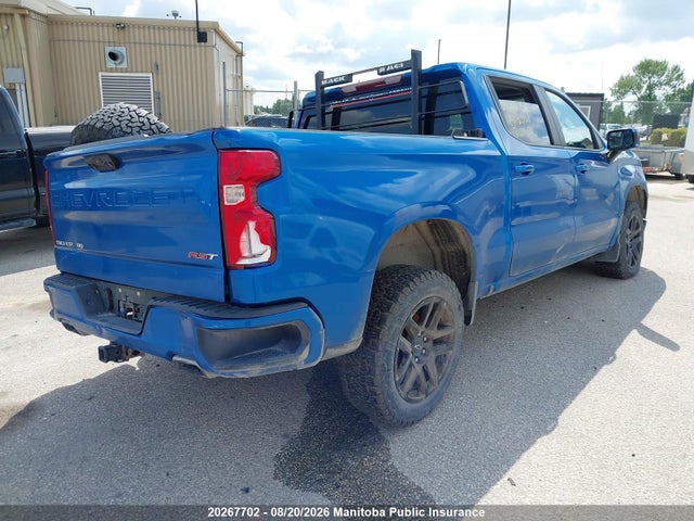 Продаж на аукціоні авто 2022 Chevrolet Silverado 1500 Rst Crew Cab, vin: 1GCUDEED3NZ601100, номер лоту: 20267702