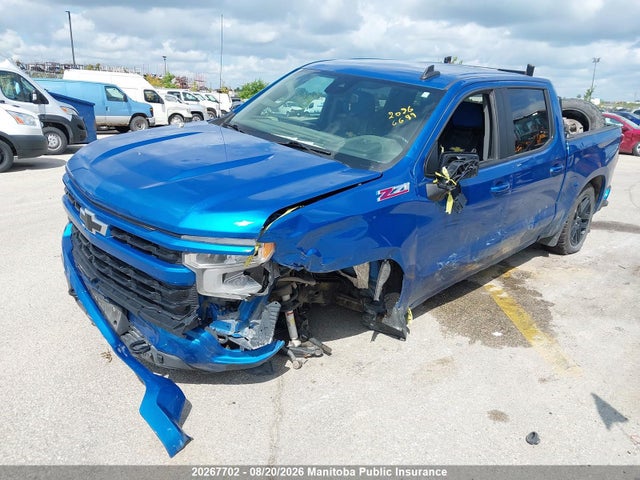Продаж на аукціоні авто 2022 Chevrolet Silverado 1500 Rst Crew Cab, vin: 1GCUDEED3NZ601100, номер лоту: 20267702