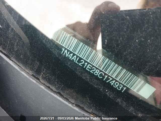 Aukcja sprzedaży 2008 Nissan Altima 2.5 S, vin: 1N4AL21E28C174931, numer aukcji: 20267721