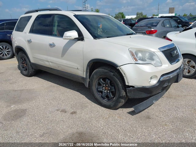 Aukcja sprzedaży 2009 Gmc Acadia Slt, vin: 1GKER33D49J112064, numer aukcji: 20267722
