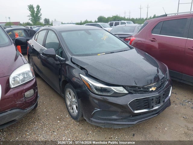 2017 Chevrolet Cruze Lt Turbo მანქანა იყიდება აუქციონზე, vin: 1G1BE5SM1H7132042, აუქციონის ნომერი: 20267730