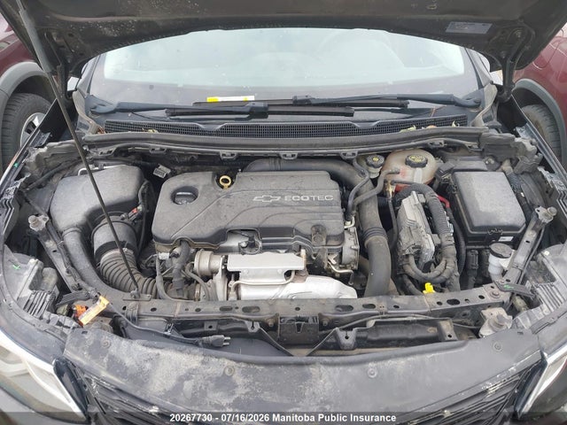 2017 Chevrolet Cruze Lt Turbo მანქანა იყიდება აუქციონზე, vin: 1G1BE5SM1H7132042, აუქციონის ნომერი: 20267730