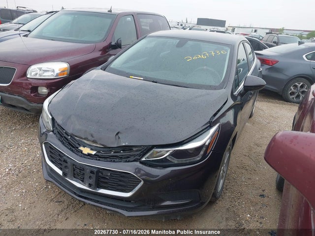 2017 Chevrolet Cruze Lt Turbo მანქანა იყიდება აუქციონზე, vin: 1G1BE5SM1H7132042, აუქციონის ნომერი: 20267730