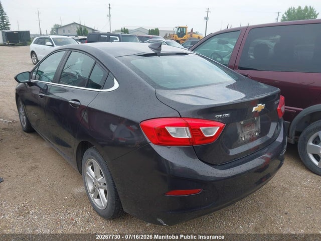 2017 Chevrolet Cruze Lt Turbo მანქანა იყიდება აუქციონზე, vin: 1G1BE5SM1H7132042, აუქციონის ნომერი: 20267730