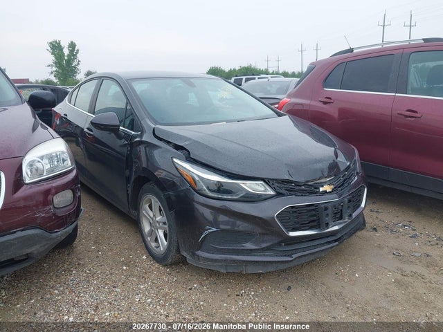 2017 Chevrolet Cruze Lt Turbo მანქანა იყიდება აუქციონზე, vin: 1G1BE5SM1H7132042, აუქციონის ნომერი: 20267730