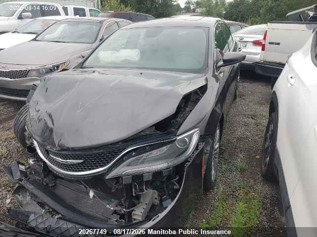 Chrysler 200 Limited V6 2015 1C3CCCAG6FN757552 Image 2