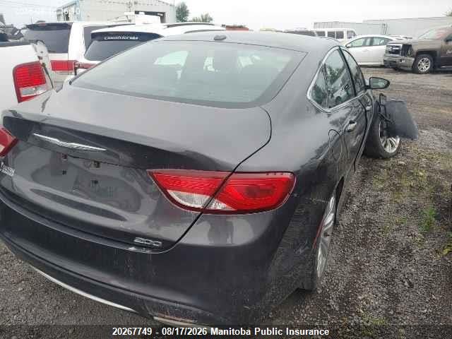 Chrysler 200 Limited V6 2015 1C3CCCAG6FN757552 Image 4