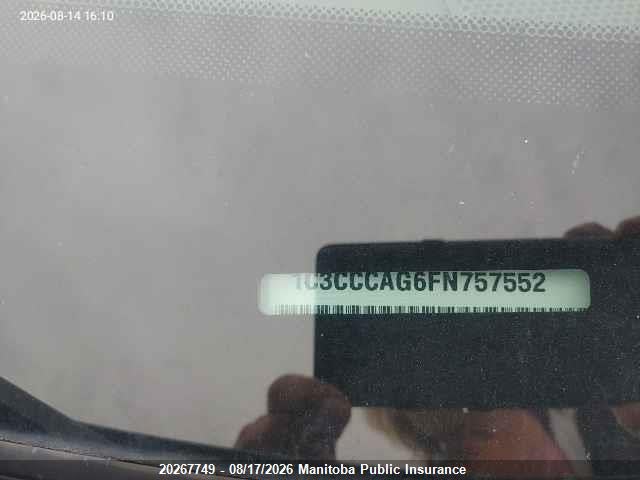 Chrysler 200 Limited V6 2015 1C3CCCAG6FN757552 Image 9