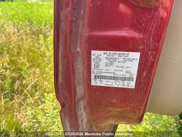 Aukcja sprzedaży 2008 Ford F-series, vin: 1FTPW14V78FB40385, numer aukcji: 20267751