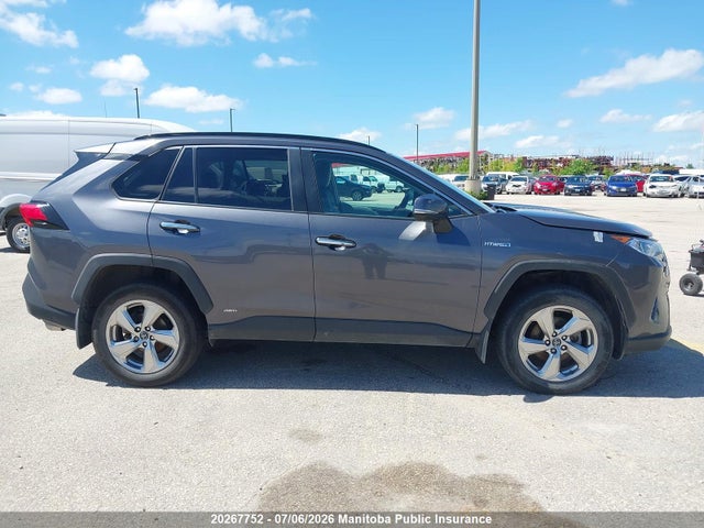 2019 Toyota Rav4 Limited Hybrid მანქანა იყიდება აუქციონზე, vin: 2T3DWRFV6KW023188, აუქციონის ნომერი: 20267752