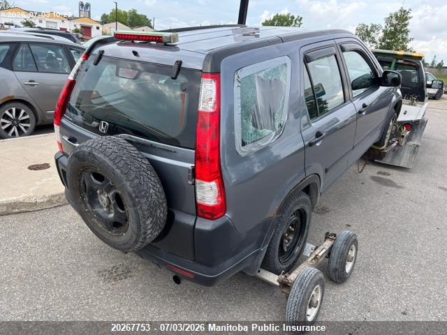 2005 Honda Cr-v Lx მანქანა იყიდება აუქციონზე, vin: JHLRD78575C808164, აუქციონის ნომერი: 20267753