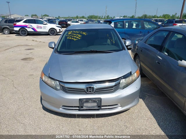 2012 Honda Civic Lx მანქანა იყიდება აუქციონზე, vin: 2HGFB2F49CH112548, აუქციონის ნომერი: 20267782