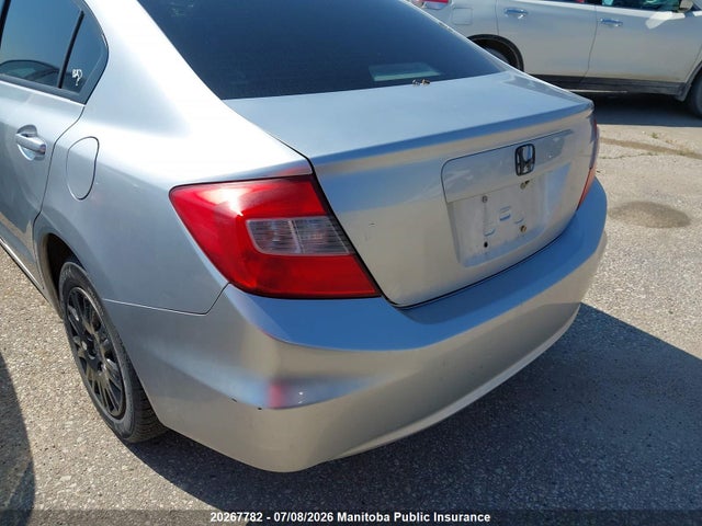 2012 Honda Civic Lx მანქანა იყიდება აუქციონზე, vin: 2HGFB2F49CH112548, აუქციონის ნომერი: 20267782