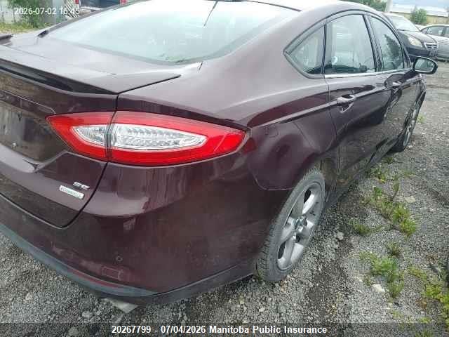Продаж на аукціоні авто 2013 Ford Fusion Se, vin: 3FA6P0HR7DR231840, номер лоту: 20267799