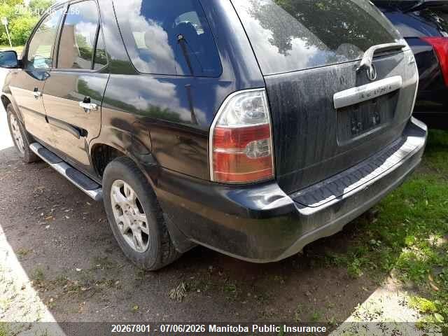 2006 Acura Mdx მანქანა იყიდება აუქციონზე, vin: 2HNYD18706H000853, აუქციონის ნომერი: 20267801