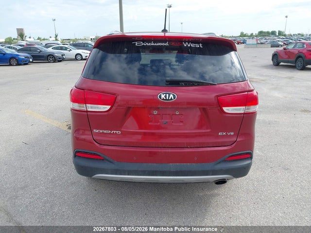 2016 Kia Sorento Ex V6 მანქანა იყიდება აუქციონზე, vin: 5XYPHDA5XGG055925, აუქციონის ნომერი: 20267803