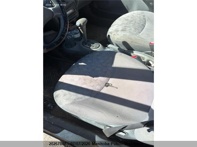 2000 Toyota Echo მანქანა იყიდება აუქციონზე, vin: JTDBT1237Y0087159, აუქციონის ნომერი: 20267807
