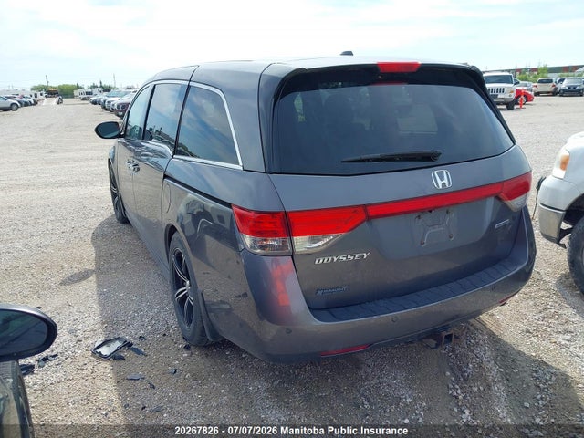 2015 Honda Odyssey Touring მანქანა იყიდება აუქციონზე, vin: 5FNRL5H94FB503068, აუქციონის ნომერი: 20267826