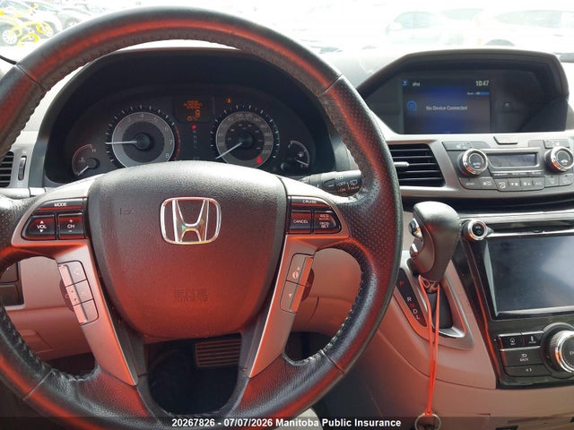 2015 Honda Odyssey Touring მანქანა იყიდება აუქციონზე, vin: 5FNRL5H94FB503068, აუქციონის ნომერი: 20267826