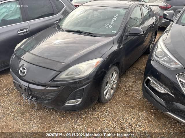 Aukcja sprzedaży 2010 Mazda 3 Mazda Gt, vin: JM1BL1S57A1278663, numer aukcji: 20267835