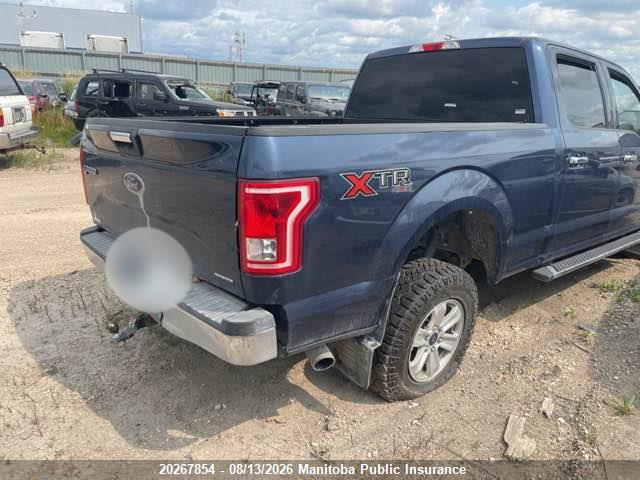 2015 Ford F150 Xlt Supercrew მანქანა იყიდება აუქციონზე, vin: 1FTFW1EF4FFB73991, აუქციონის ნომერი: 20267854