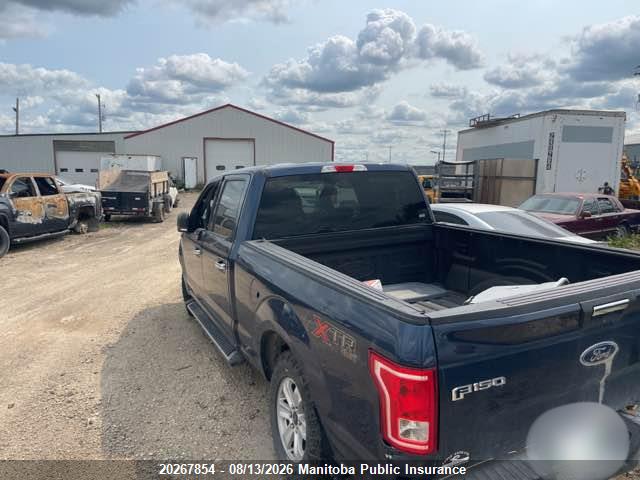 2015 Ford F150 Xlt Supercrew მანქანა იყიდება აუქციონზე, vin: 1FTFW1EF4FFB73991, აუქციონის ნომერი: 20267854