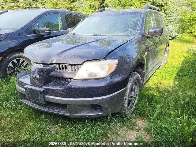20267860 :رقم المزاد ، JA4LX31FX6U607614 vin ، 2006 Mitsubishi Outlander Ls مزاد بيع