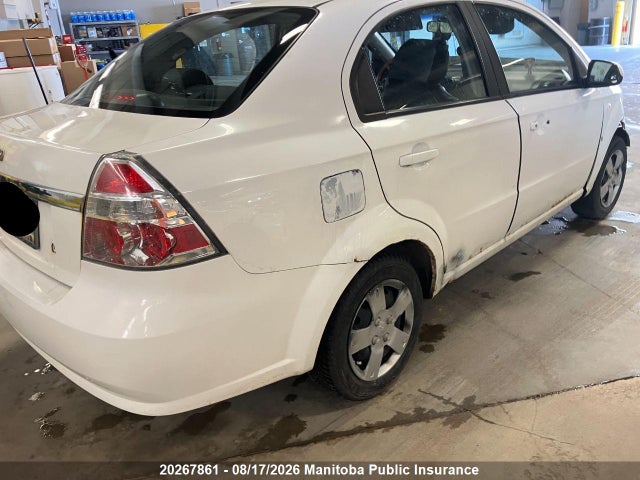 2007 Chevrolet Aveo Lt მანქანა იყიდება აუქციონზე, vin: KL1TD55617B142178, აუქციონის ნომერი: 20267861