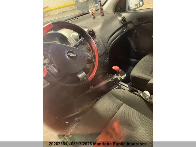 2007 Chevrolet Aveo Lt მანქანა იყიდება აუქციონზე, vin: KL1TD55617B142178, აუქციონის ნომერი: 20267861