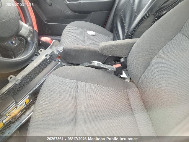 2007 Chevrolet Aveo Lt მანქანა იყიდება აუქციონზე, vin: KL1TD55617B142178, აუქციონის ნომერი: 20267861