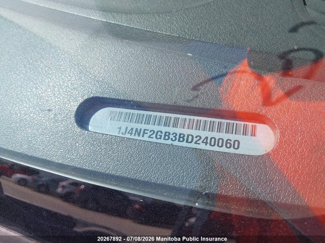 Aukcja sprzedaży 2011 Jeep Patriot North, vin: 1J4NF2GB3BD240060, numer aukcji: 20267892