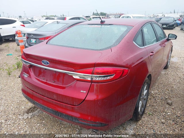 2017 Ford Fusion Se მანქანა იყიდება აუქციონზე, vin: 3FA6P0H76HR389817, აუქციონის ნომერი: 20267903