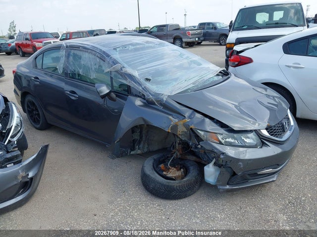 Продажа на аукционе авто 2013 Honda Civic Lx, vin: 2HGFB2F43DH037296, номер лота: 20267909