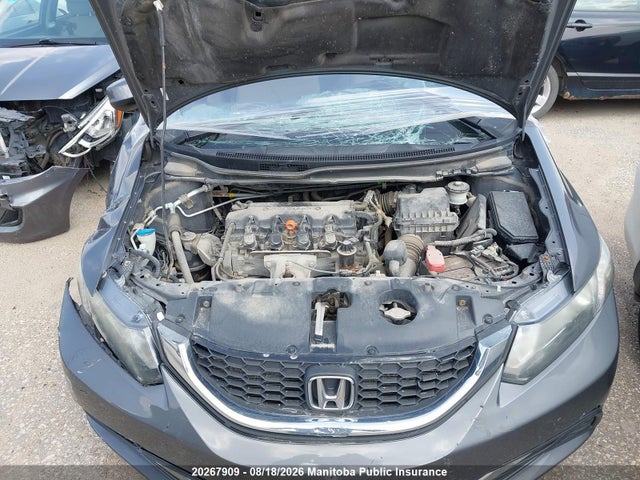 Продажа на аукционе авто 2013 Honda Civic Lx, vin: 2HGFB2F43DH037296, номер лота: 20267909